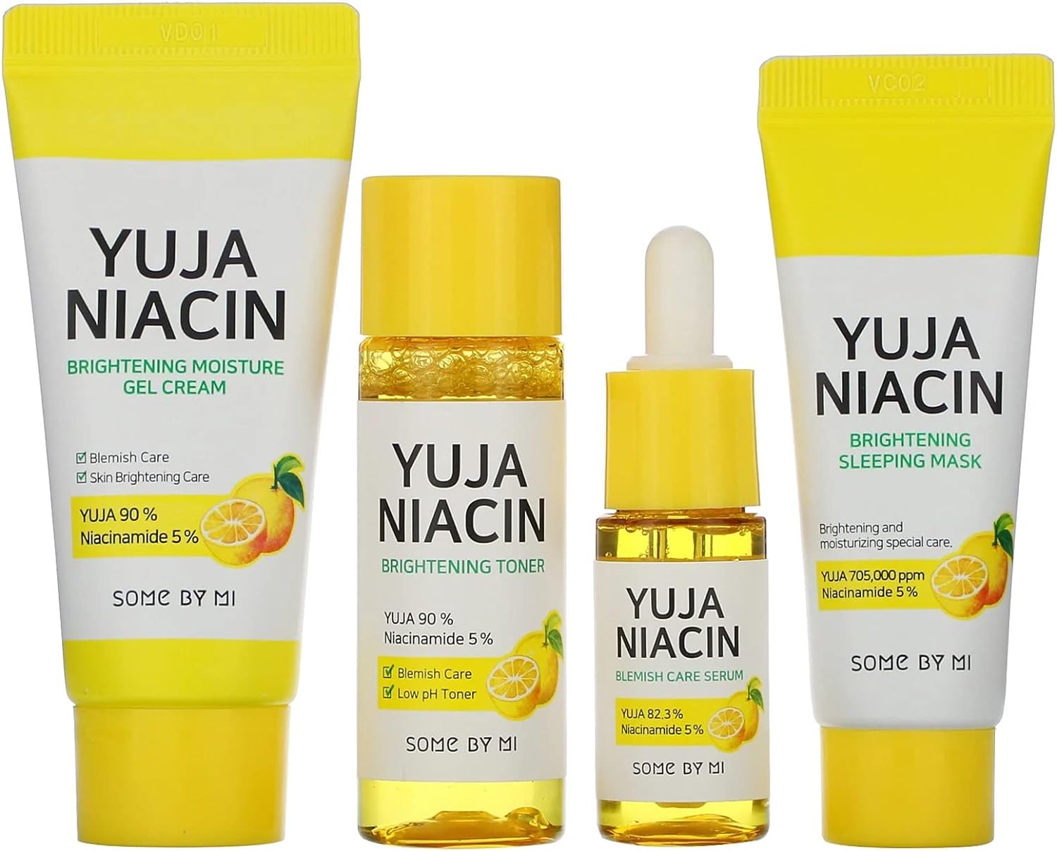 Some By Mi Yuja Niacin Brightening Starter Kit (30Ml+30Ml+10Ml+20Ml)